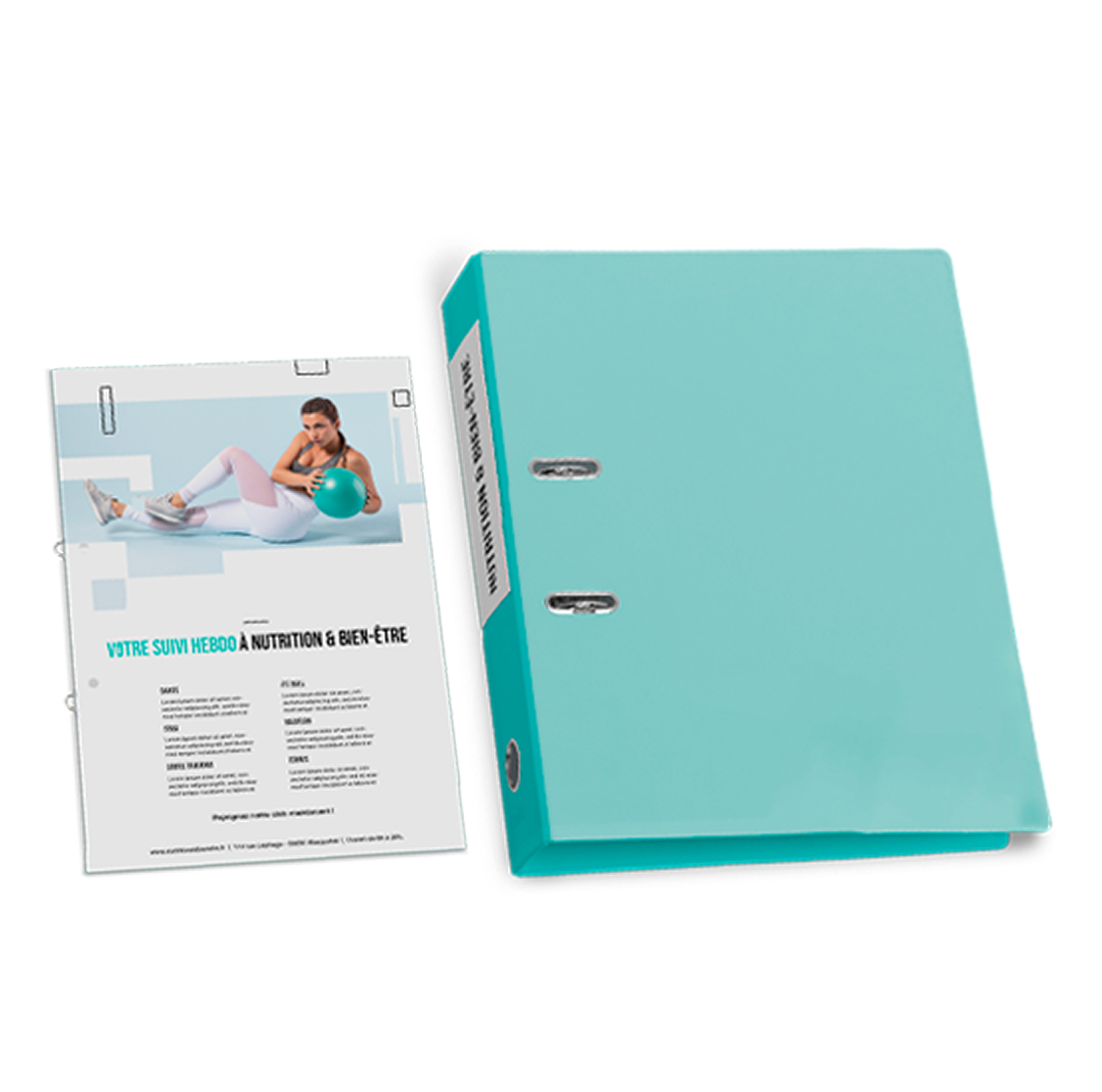 Brochure pour classeur
