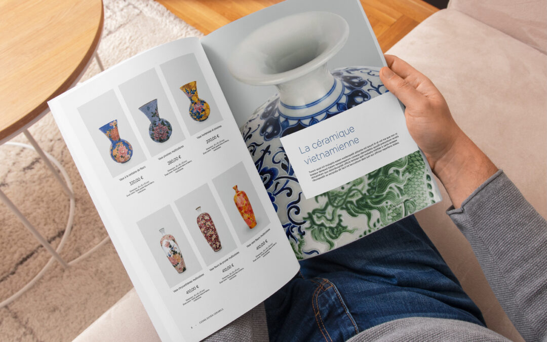 Créer un catalogue produit percutant : structure, graphisme et impression